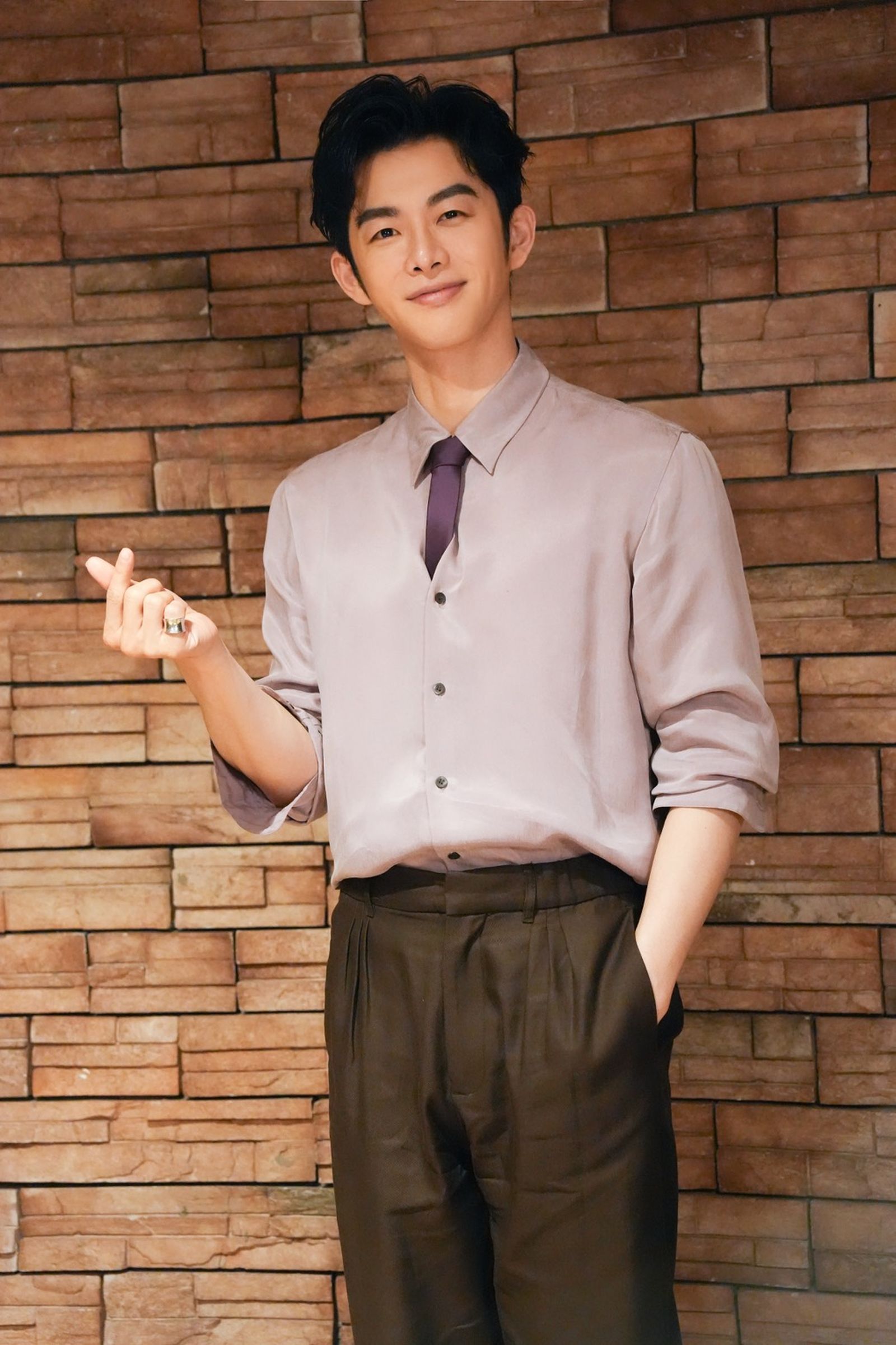 蕭子墨出席電影《幸運閣》香港首映會。三和娛樂提供