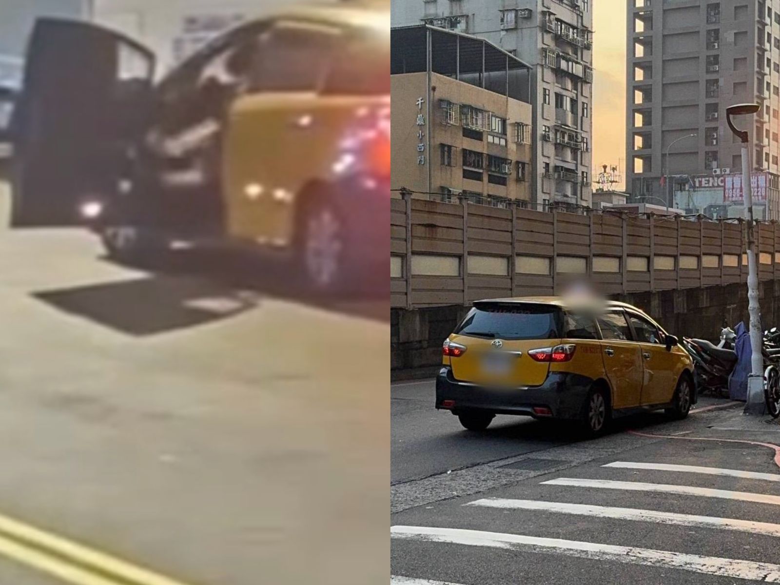 快訊／北市大同區清晨驚傳2匪持刀劫小黃　熱心路人誤拉運將反助逃