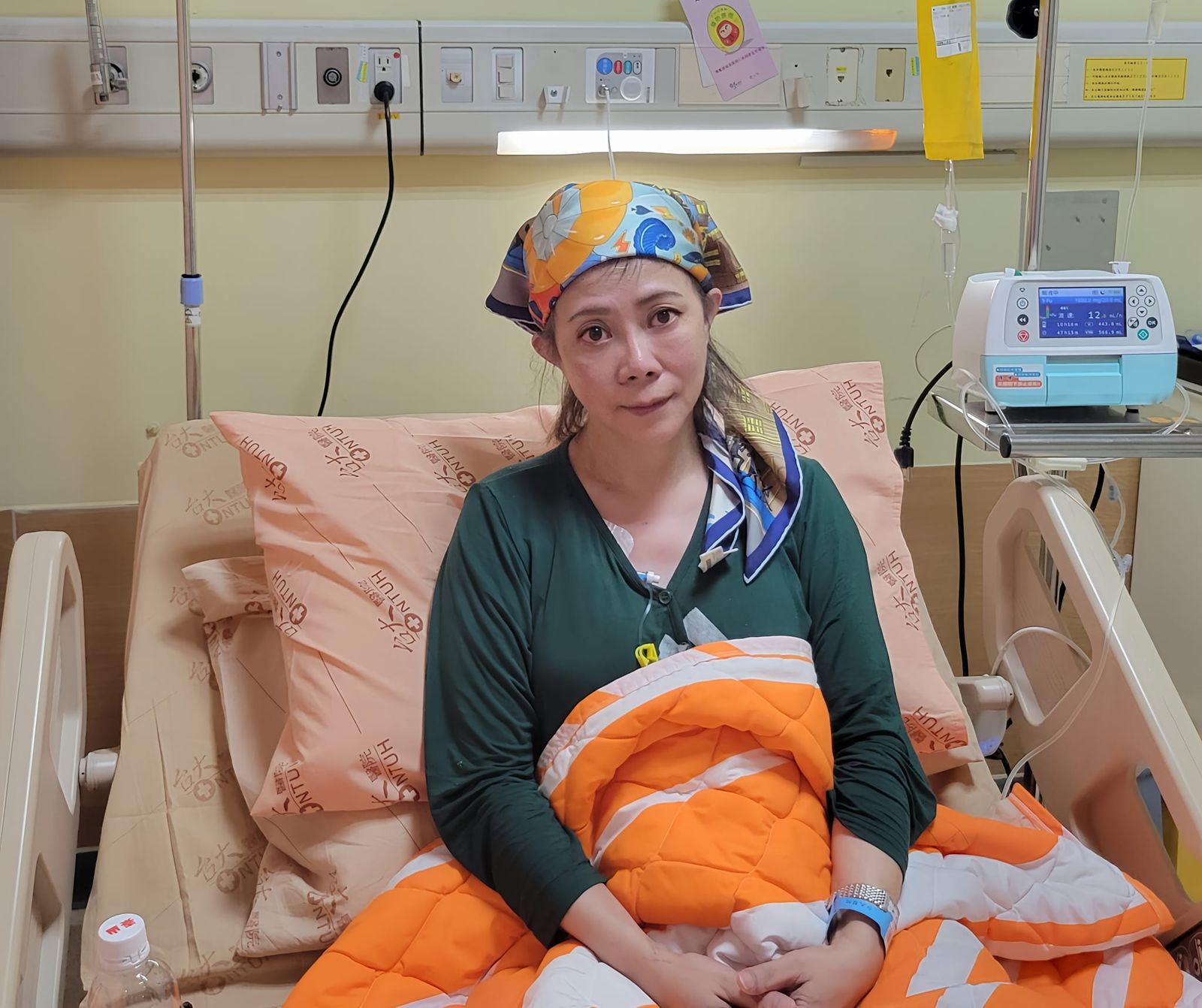 小彤老師罹癌「切5器官」留30cm疤！撐過12次化療脫髮嘔吐　力拚成10%倖存者