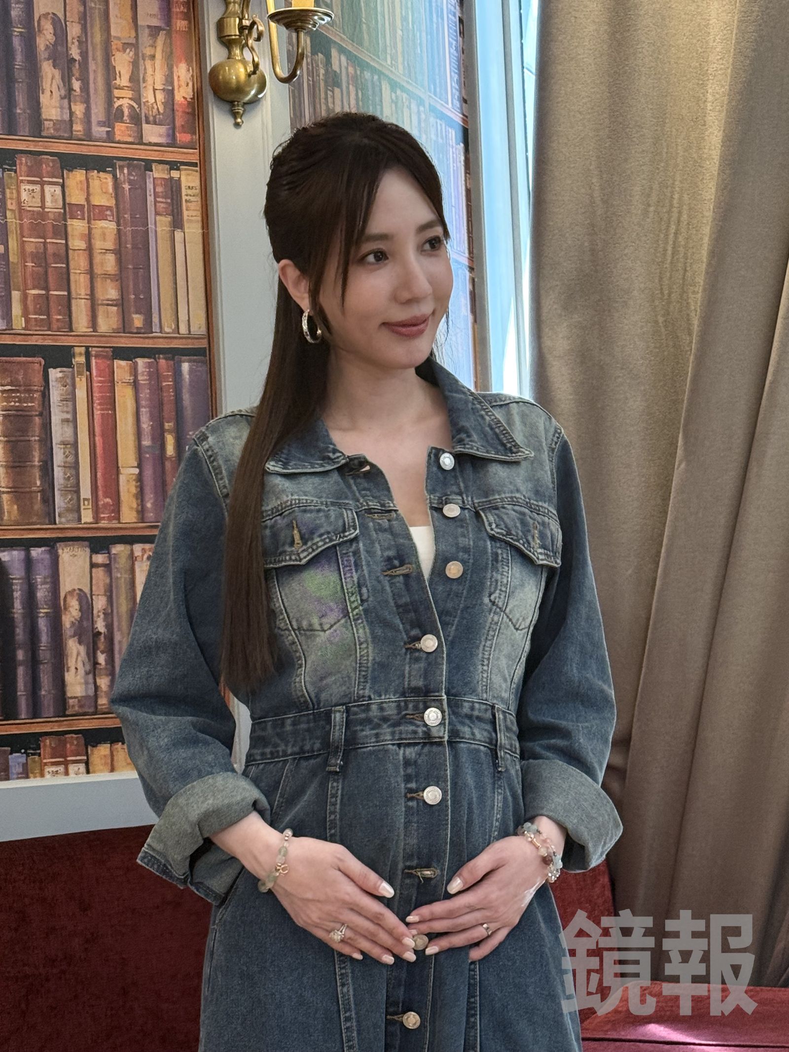 愛雅認為如果是感情事,第三者就不適合多說什麼。潘佳琪攝