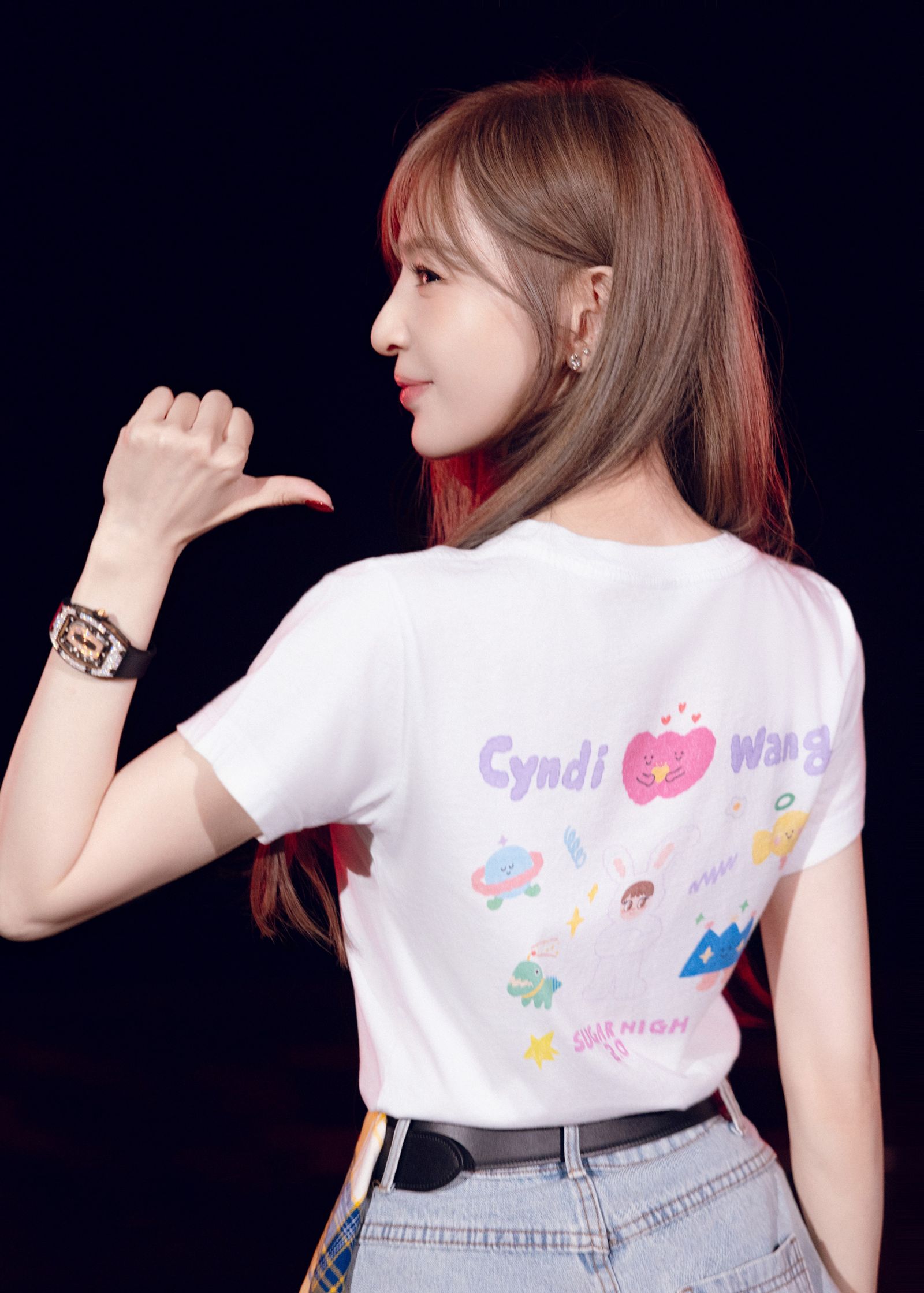 王心凌與聯名插畫家Yumma合作演唱會周邊商品。天晴娛樂提供