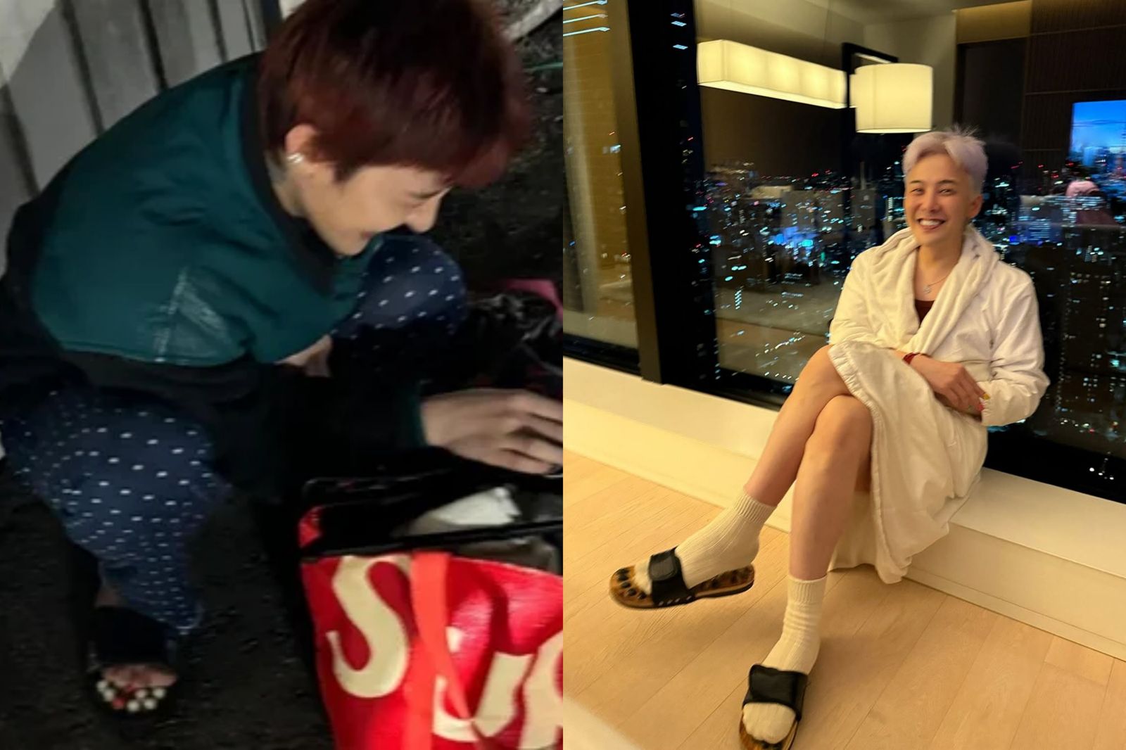 是真愛！曾讓指壓拖鞋價格瘋漲16倍　GD赴日開唱又穿上了