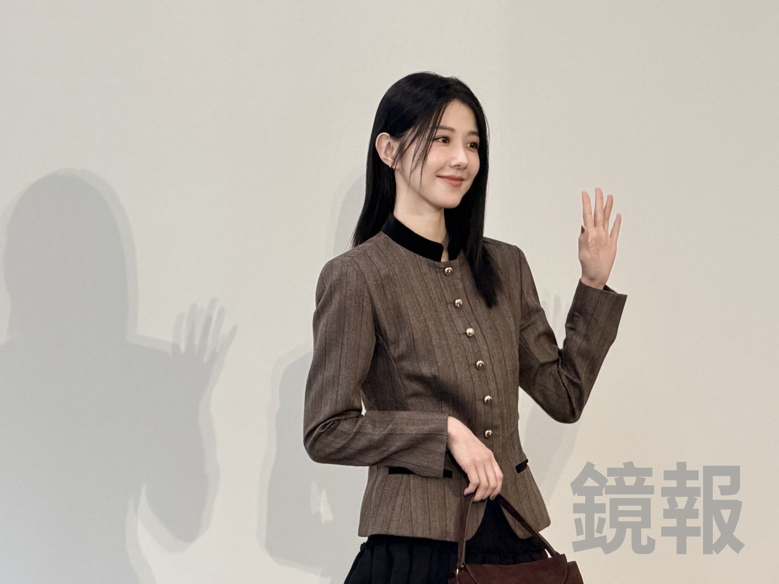 邵雨薇剛從日本返台。杜沛學攝