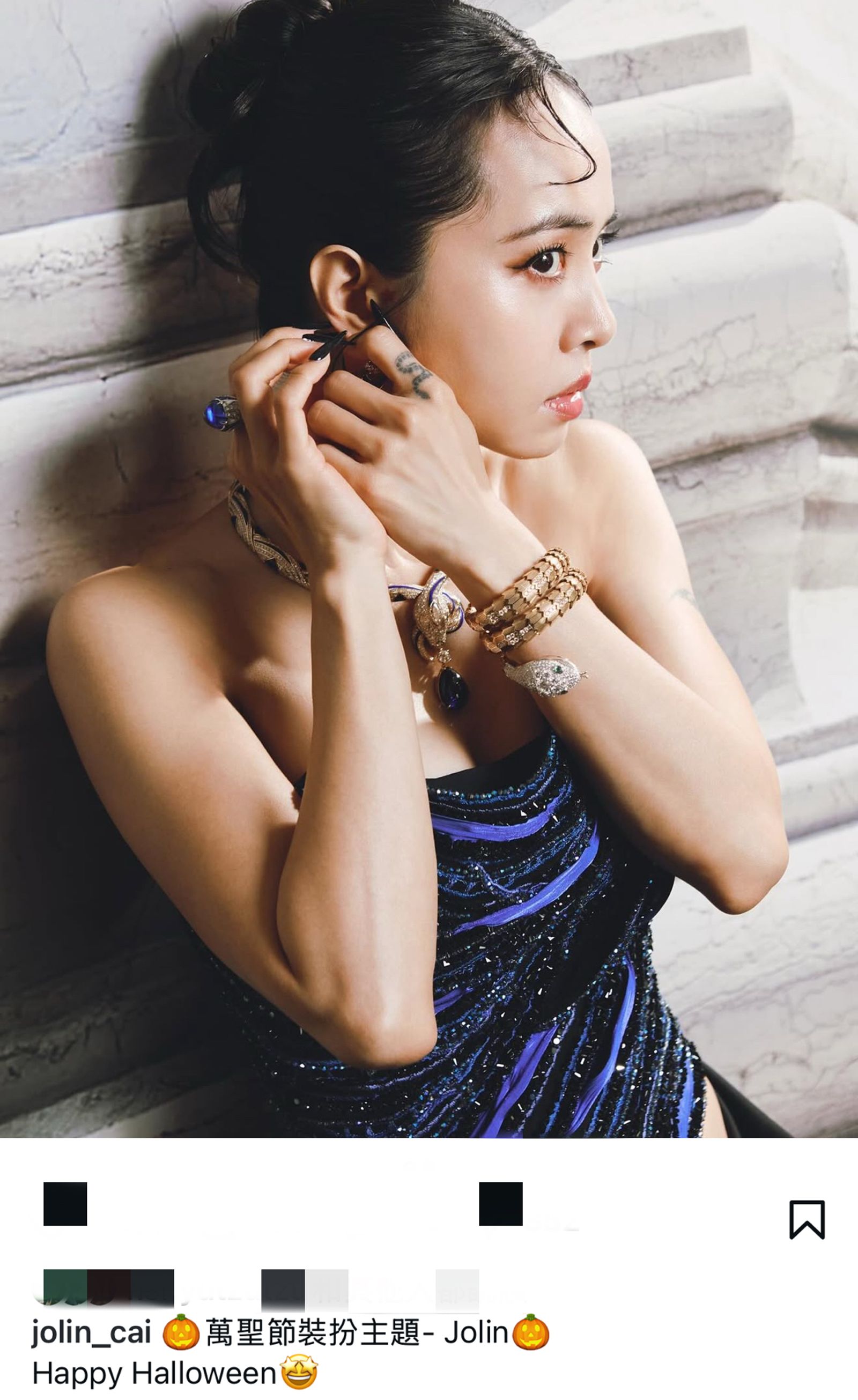 蔡依林公開萬聖節變裝主題是Jolin。翻攝IG@jolin_cai