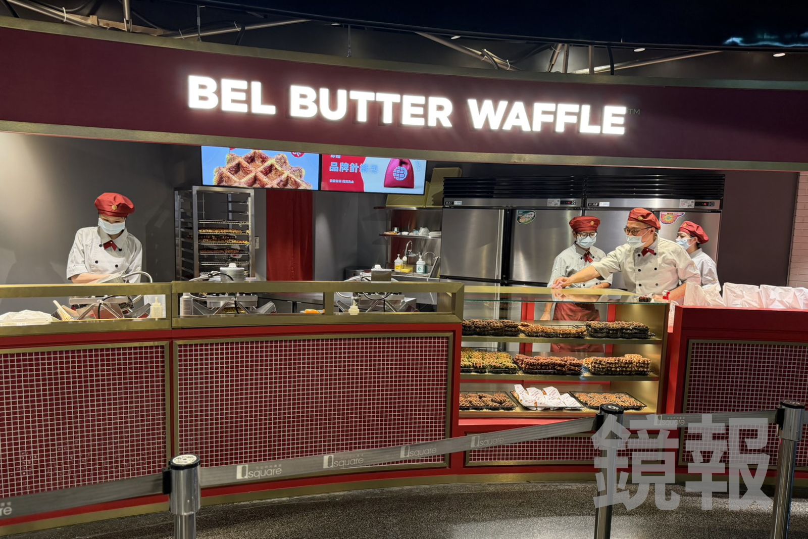 「BEL BUTTER WAFFLE」台灣首店選擇插旗台北京站B2。