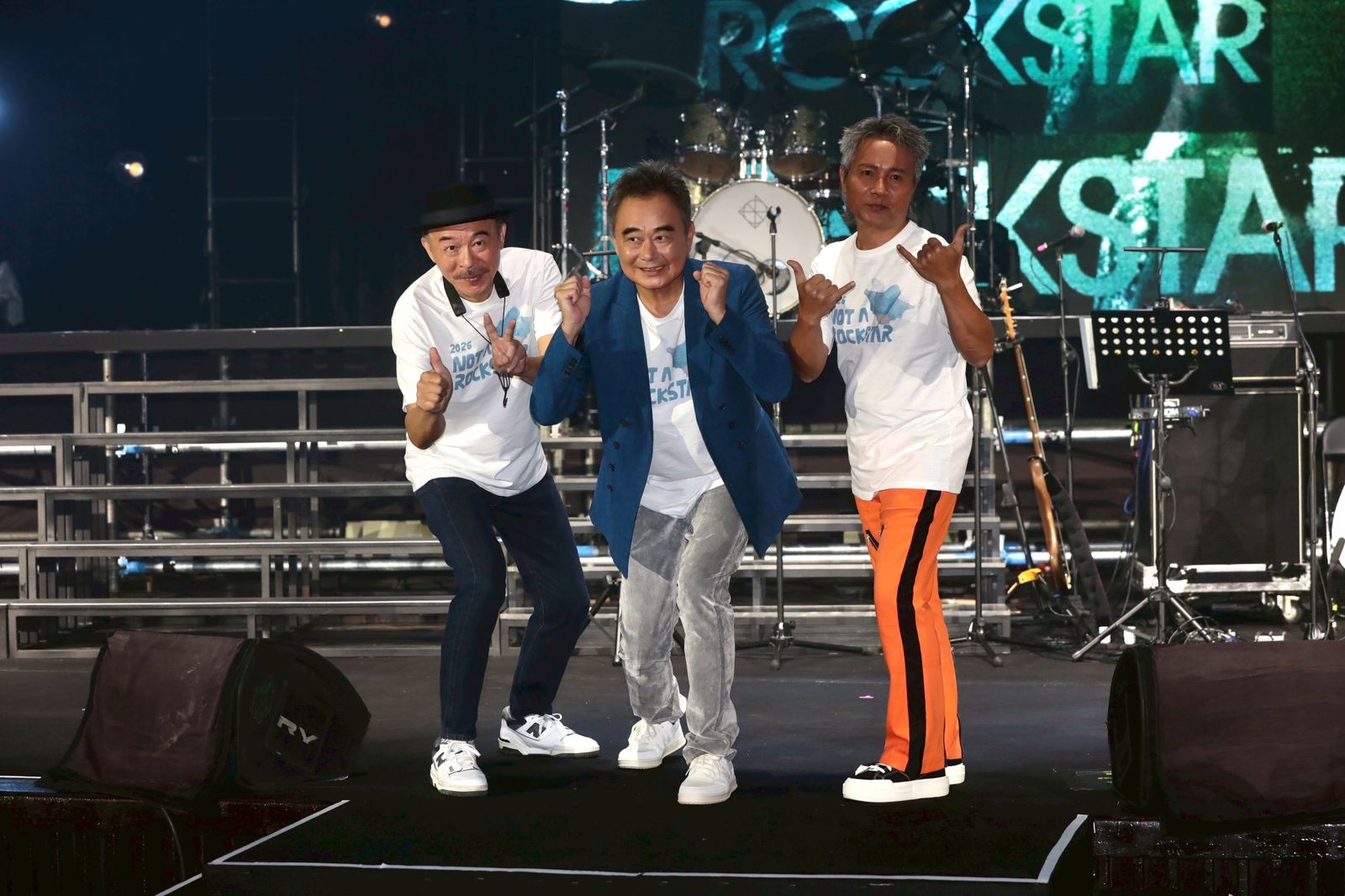 陳昇30日為跨年演唱會彩排。李鍾泉攝