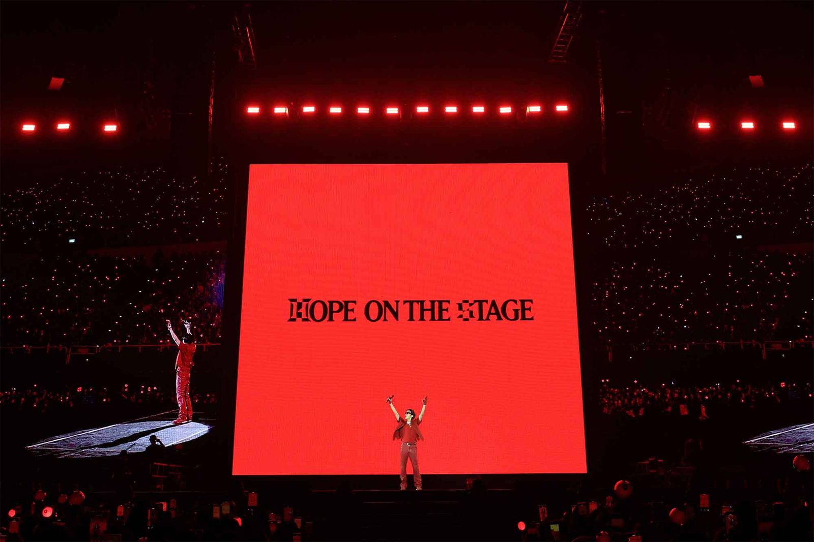 j-hope帶來超過2小時的熱力唱跳。Live Nation Taiwan提供