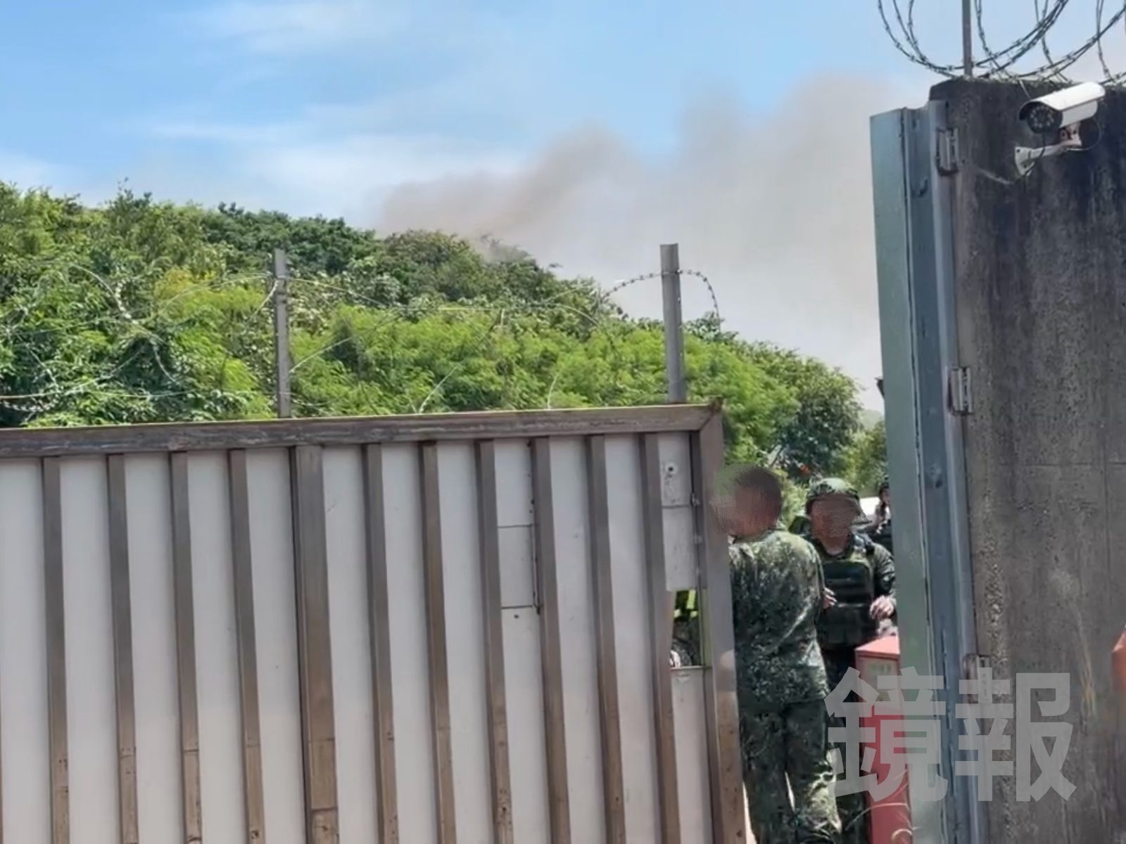 新竹空軍基地氣爆釀1人受傷 軍方:抽油機故障起火、設施未損傷