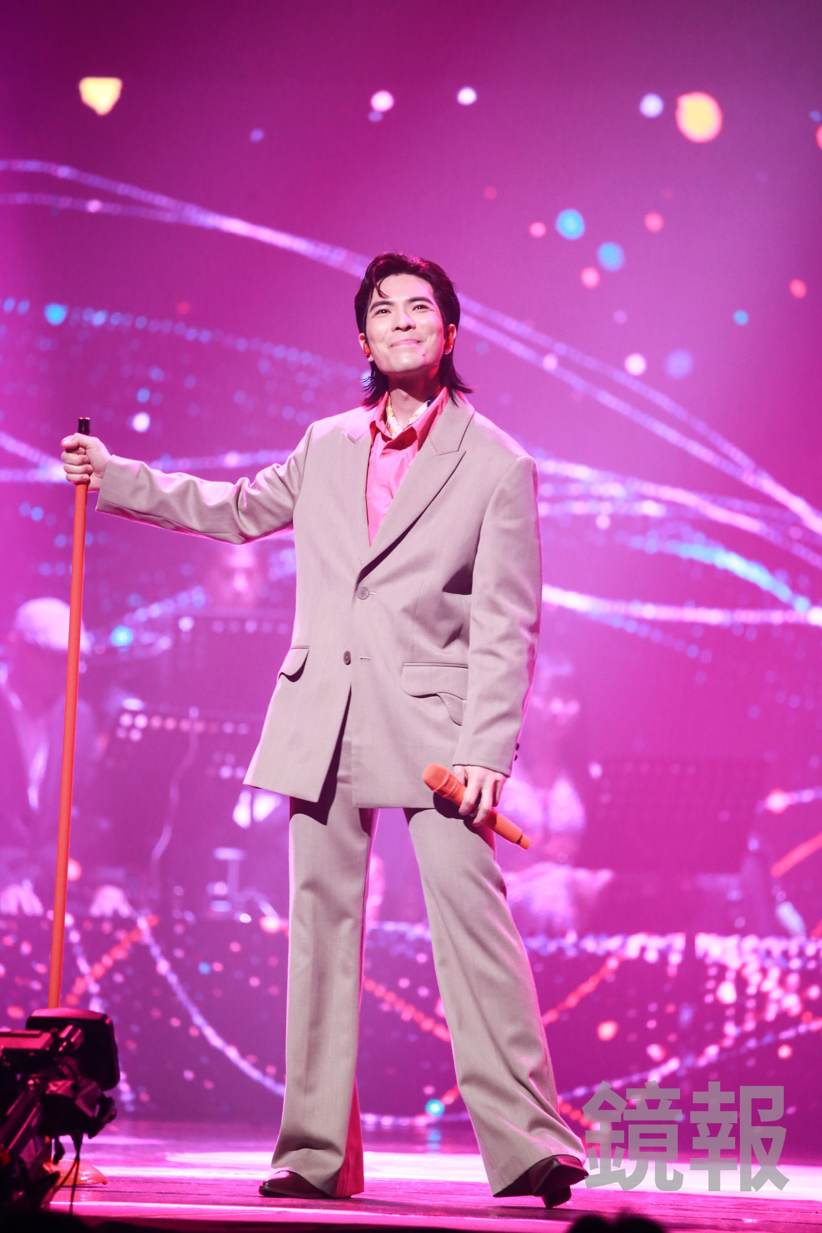 蕭敬騰力挺公益。李鍾泉攝