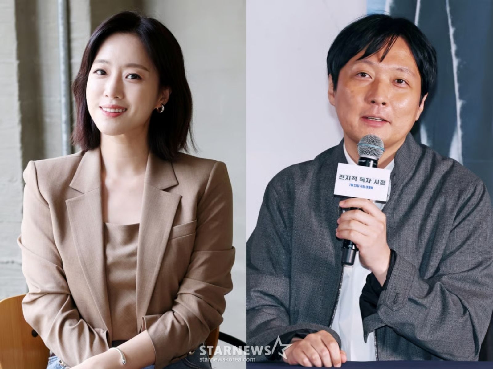 咸𤨒晶(左圖)的未婚夫是執導《全知讀者視角》的導演金秉佑。翻攝STARNEWS