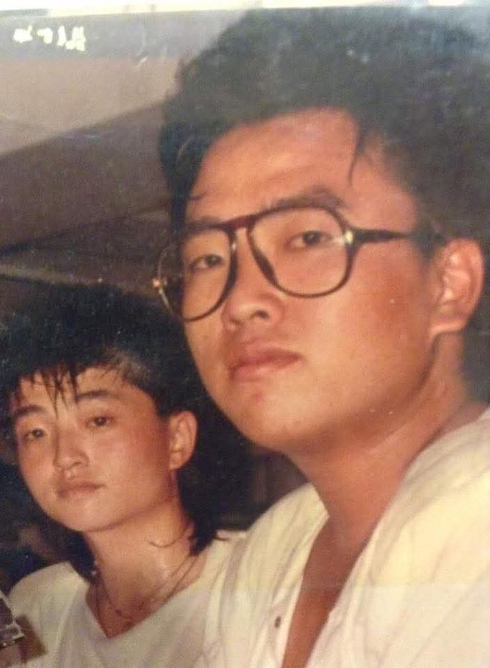 李國超（左）與屠穎相交逾40年。翻攝李國超臉書