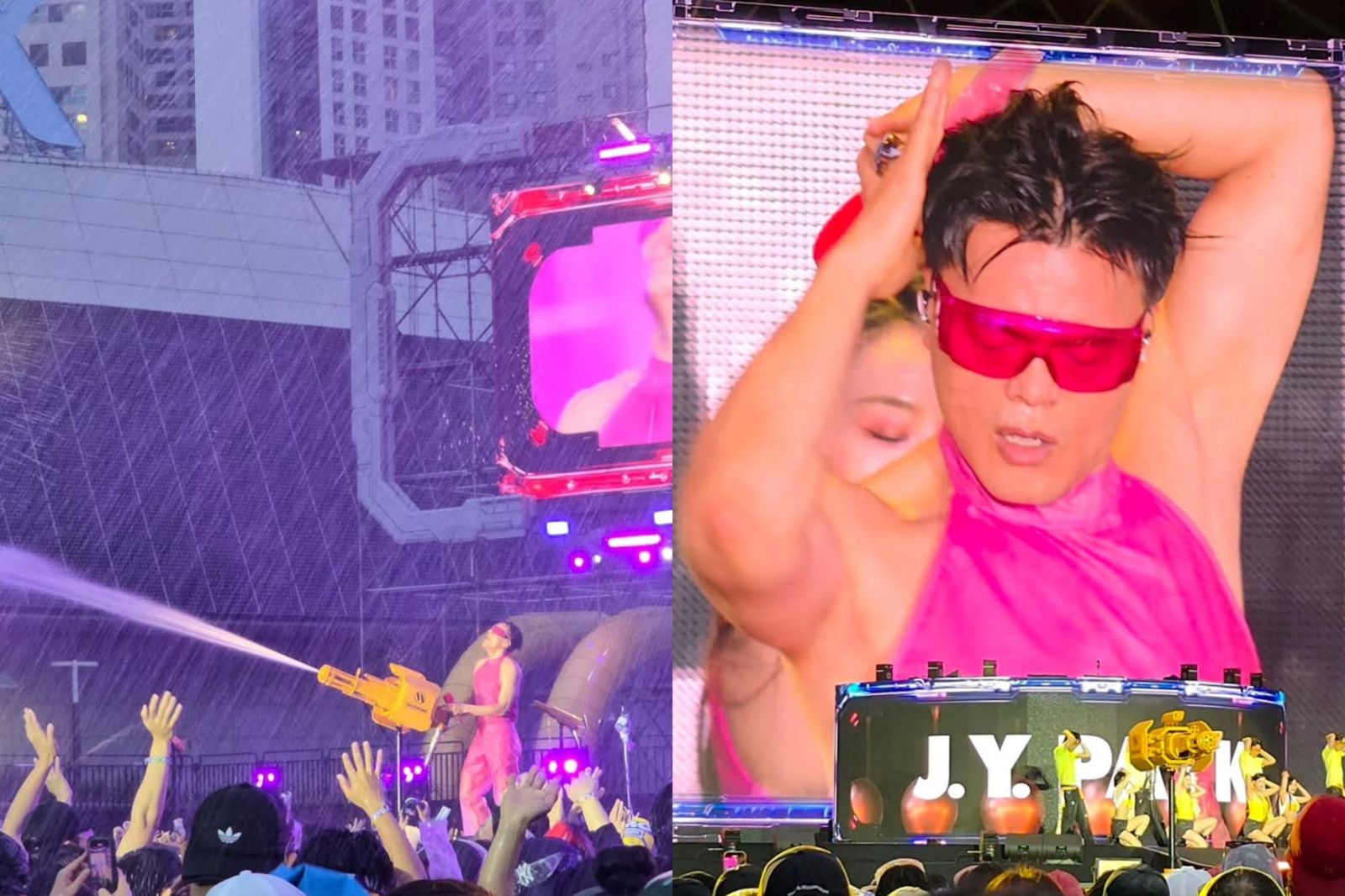 娜璉首登高雄啤酒節！　老闆朴軫永露背濕身熱唱甜嚷「超幸福」