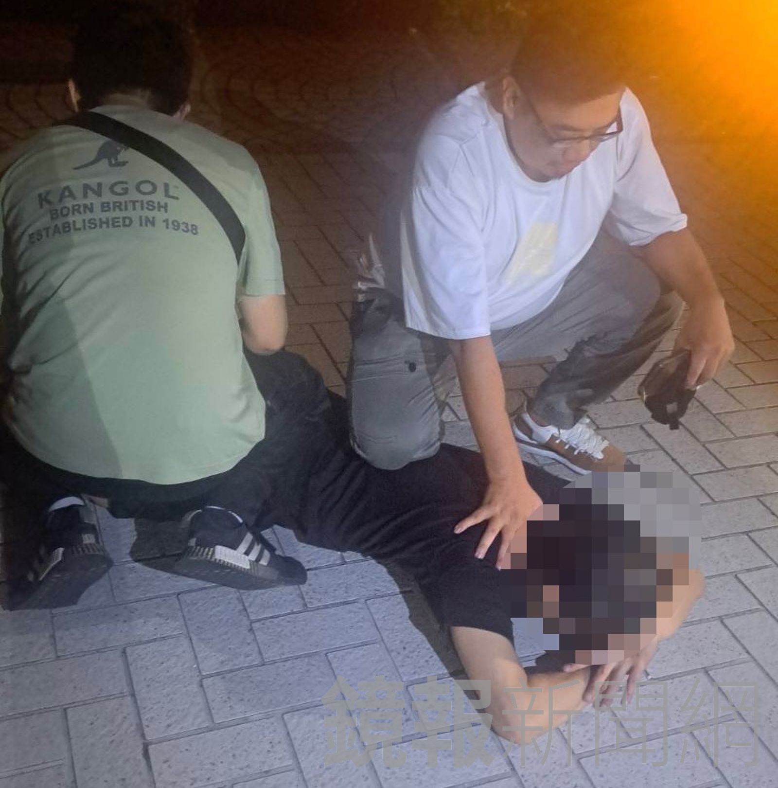 警方在基隆將賴男拘提到案。警方提供