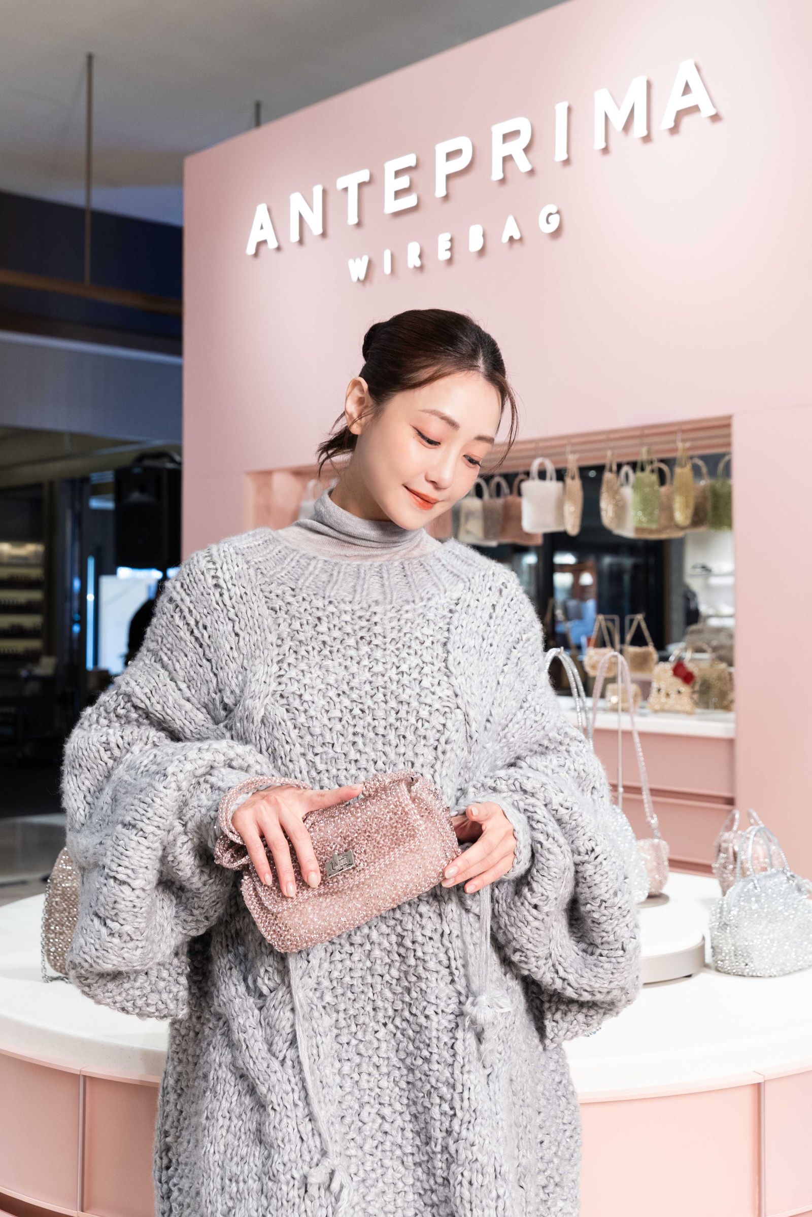 謝欣穎金鐘獎前訓練自己不緊張。圖／ANTEPRIMA