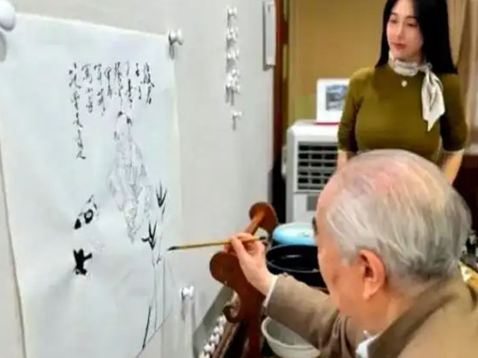 范曾是中國國畫界大師。圖／百度