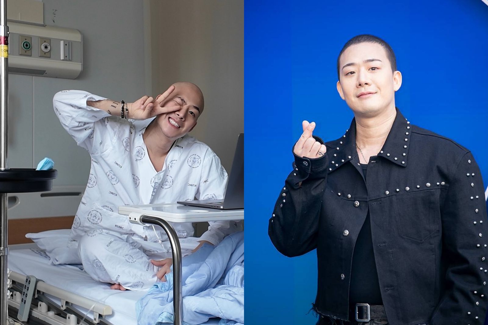 血癌治癒首露面！《單身即地獄》巧克力歐巴「頂平頭」看秀　親吐：真的很想工作