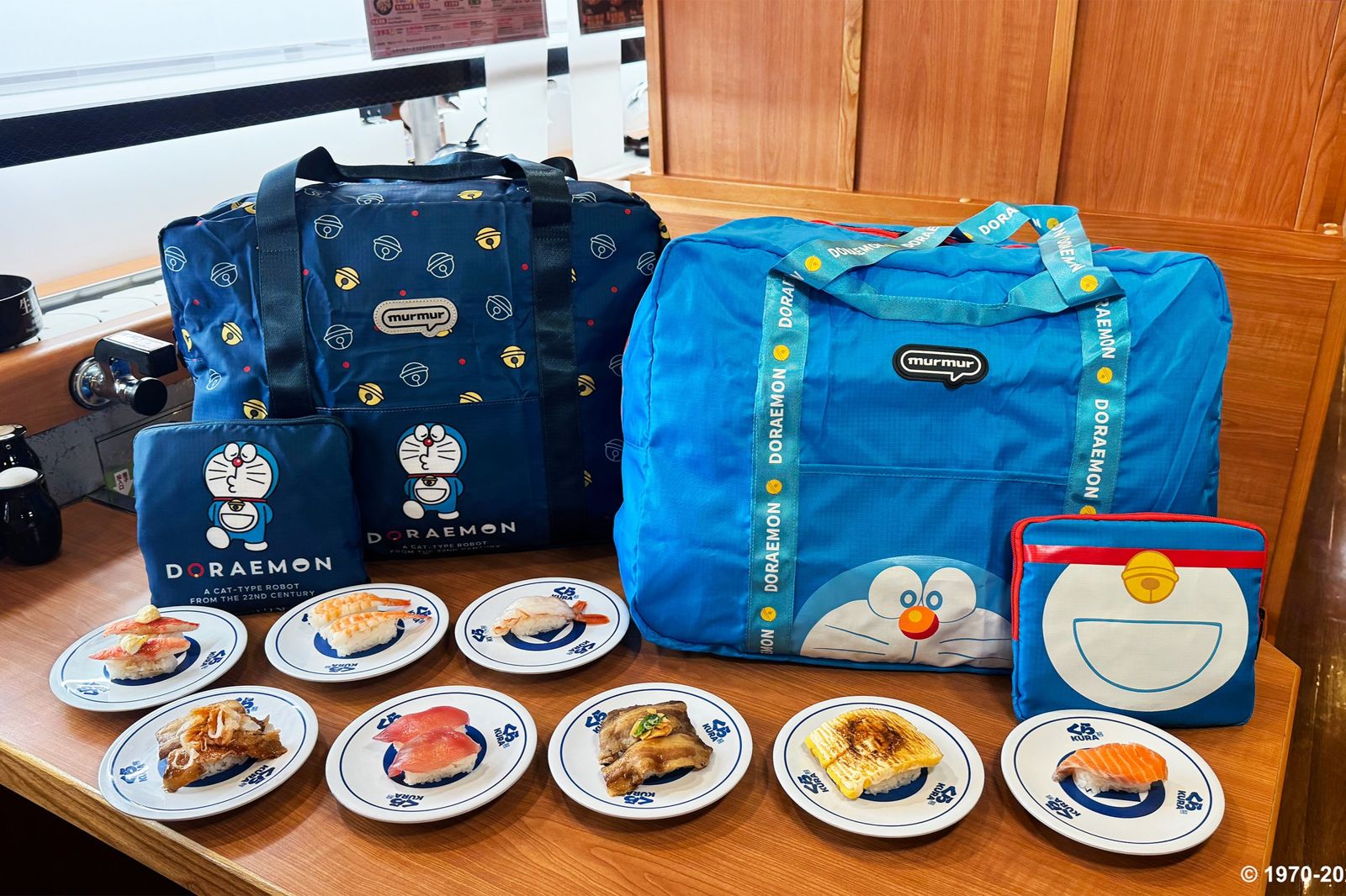 穿越任意門直衝藏壽司！哆啦A夢13款限量周邊11／14粉絲必搶