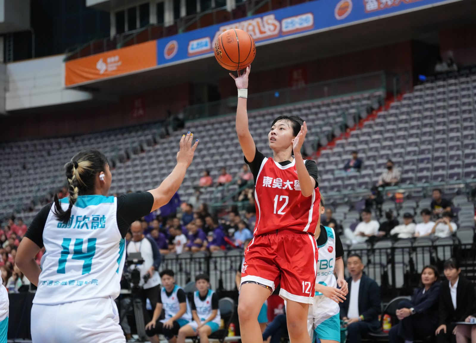 考完期中考直奔小巨蛋！楊舒涵助東吳大學二連霸　親曝罰球調整關鍵