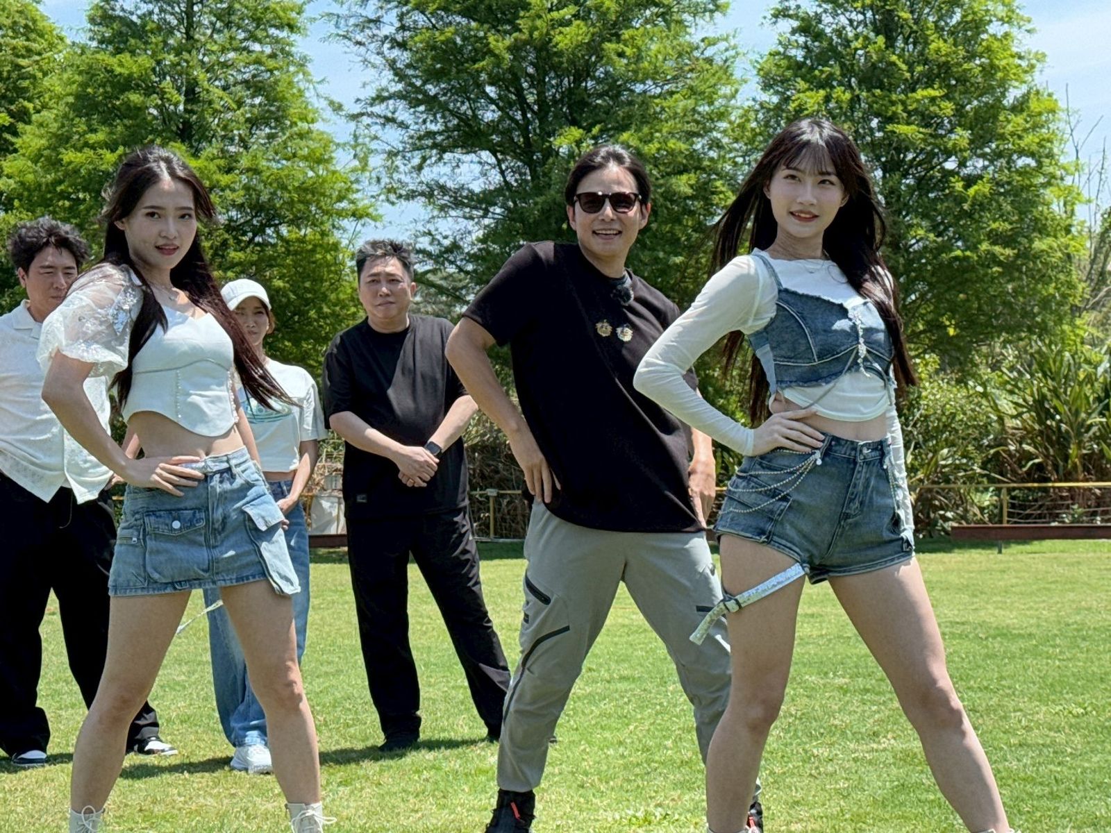 《飢餓遊戲》孫協志帶領Wing Stars跳得妖嬌嫵媚 。中視提供