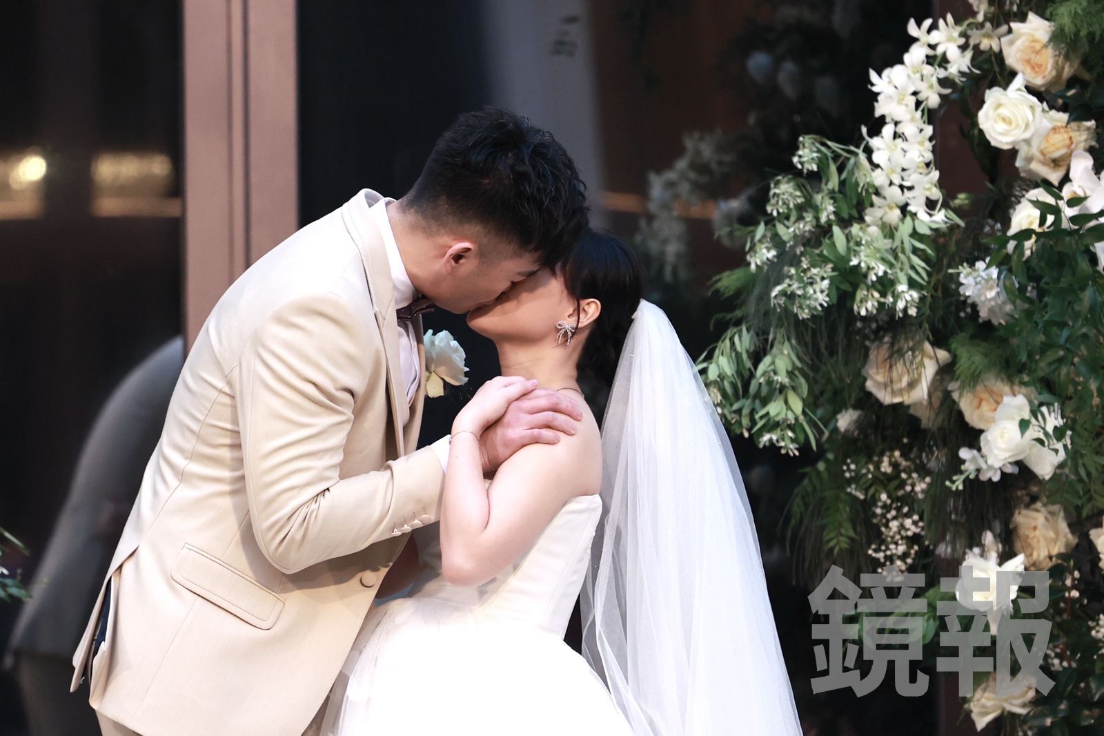 陳詩媛婚禮淚崩告白!浪漫誓詞曝光 王齊麟甜喊:妳是此生唯一的老婆