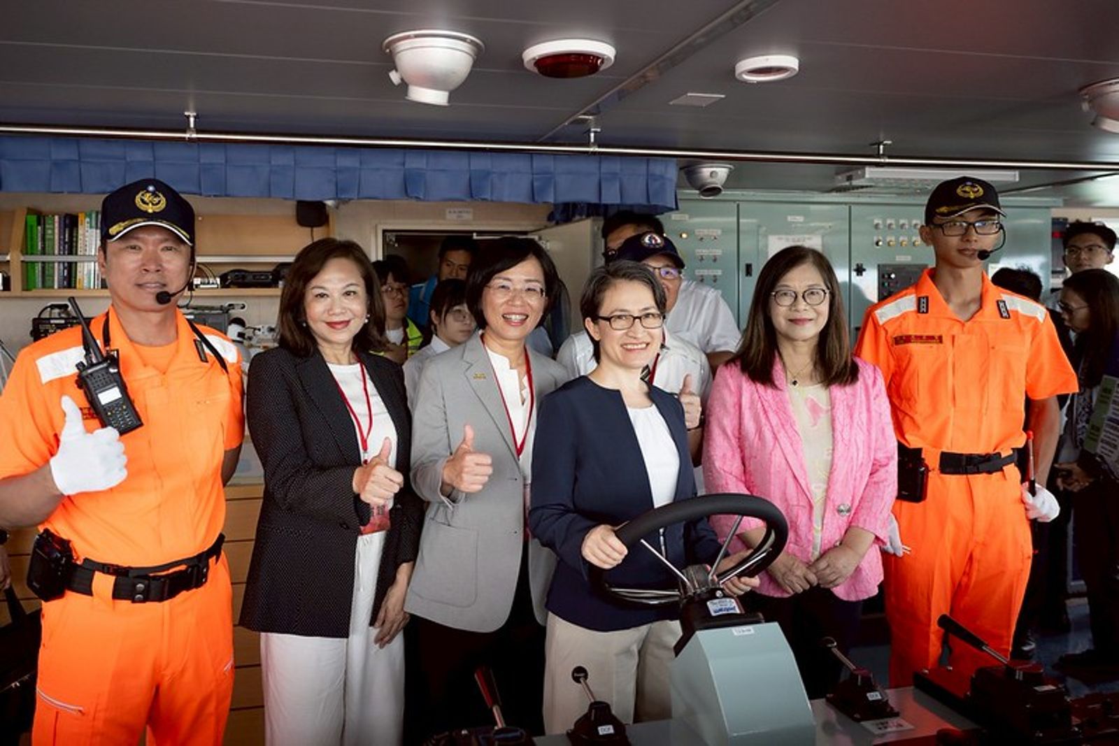 海巡署新戰力！千噸級花蓮艦今交船　蕭美琴：和平從不是理所當然