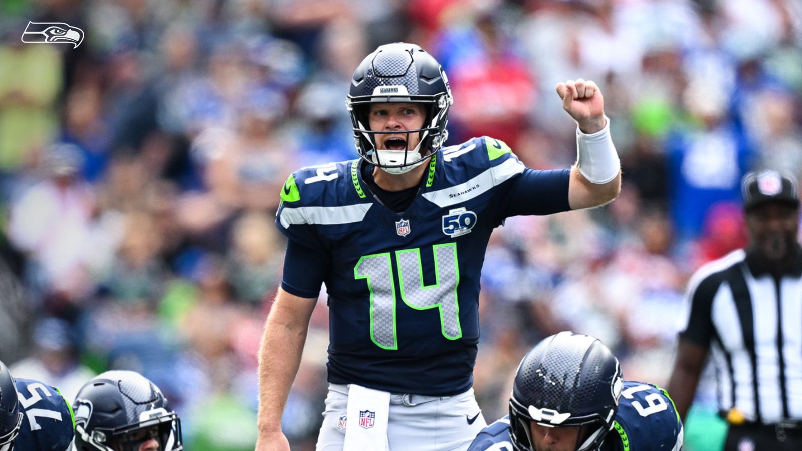 NFL／海鷹絕殺紅雀！四分衛Darnold與外接手Smith-Njigba關鍵連線助攻