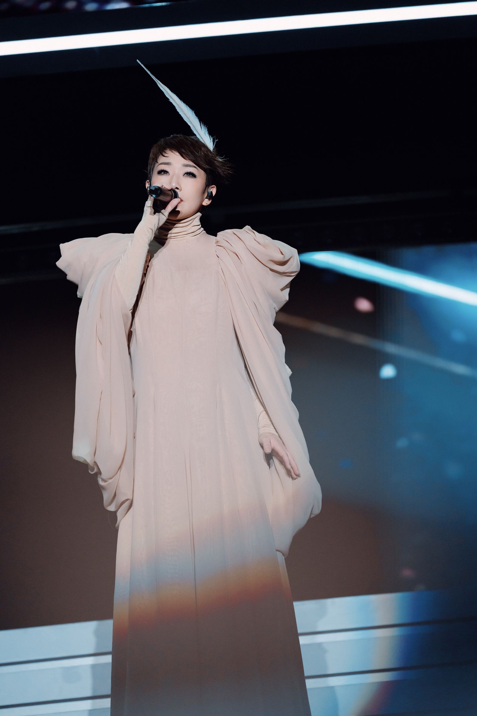 林憶蓮日前在深圳開唱。索尼音樂提供