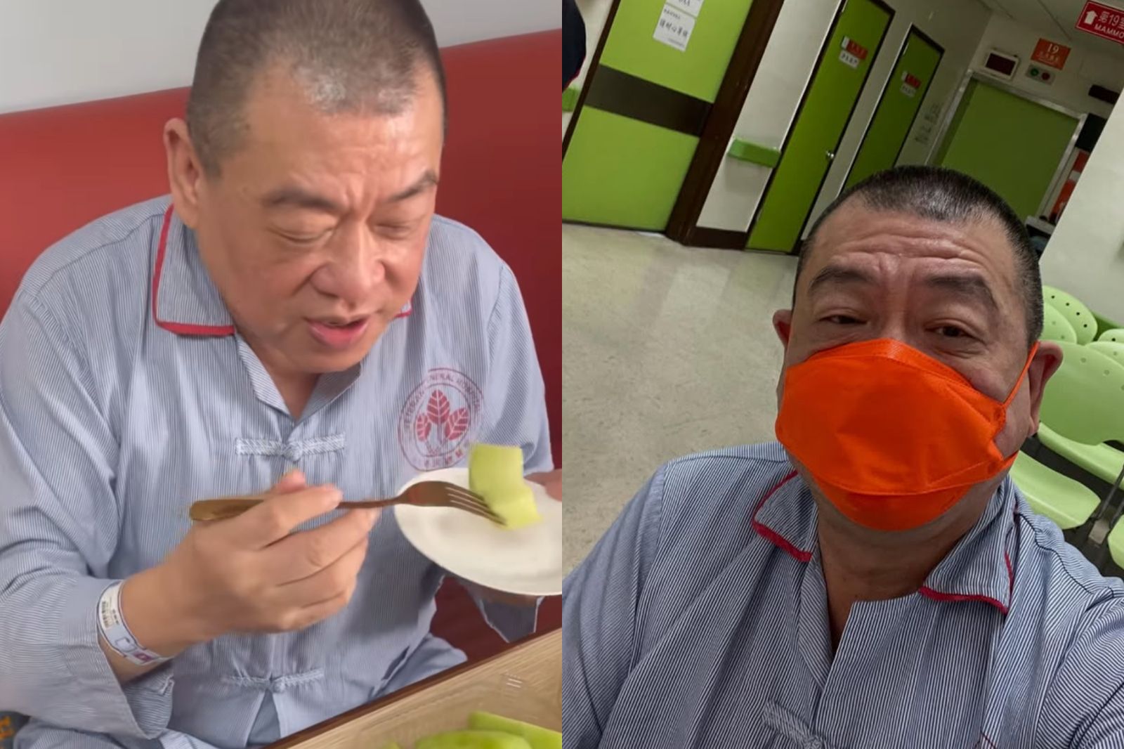 孫德榮頸椎手術長達9小時　躺病床憔悴模樣曝光