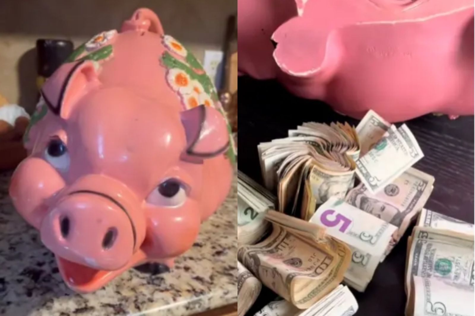 花300買二手撲滿!她打開驚見「整捆現金」 秒賺6.3萬元