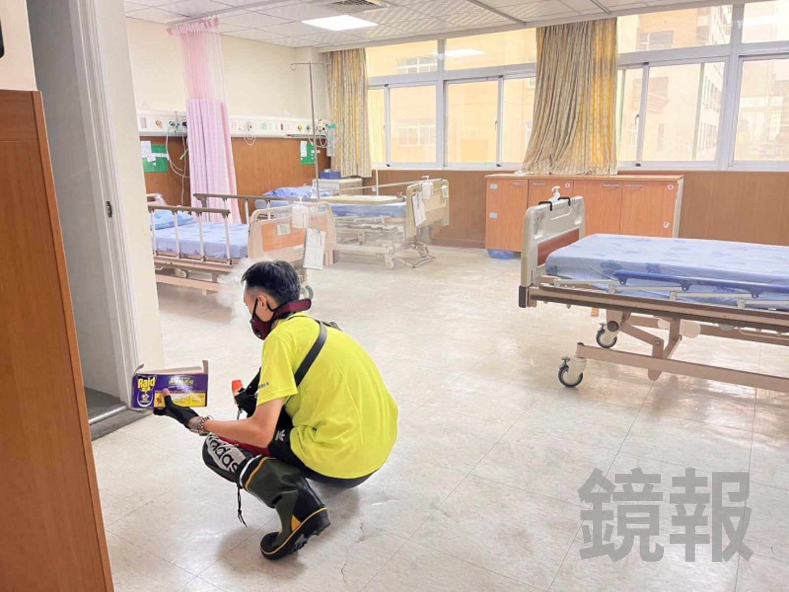 高雄市立民生醫院出現登革熱群聚感染疫情,目前已有5人確診,感染源仍不明。高雄市衛生局提供