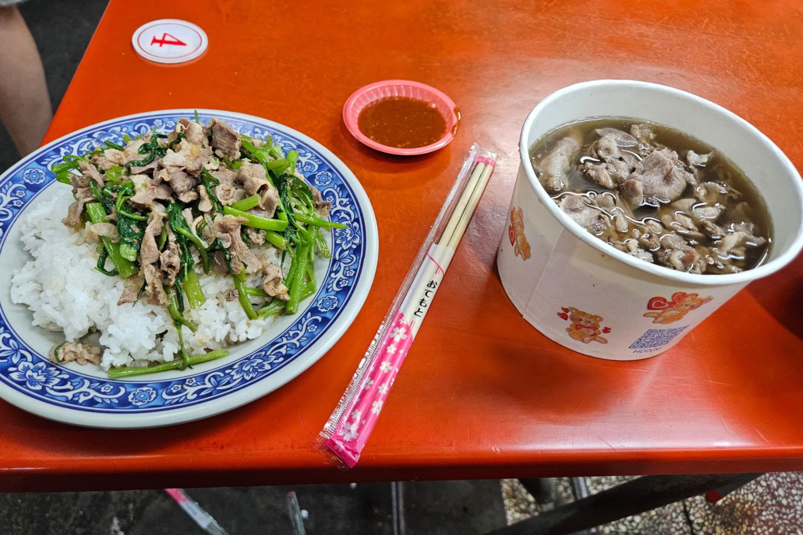 只為了吃到「它」!22歲板橋男徒步到宜蘭。圖/翻攝自@leon.kaizhe Threads