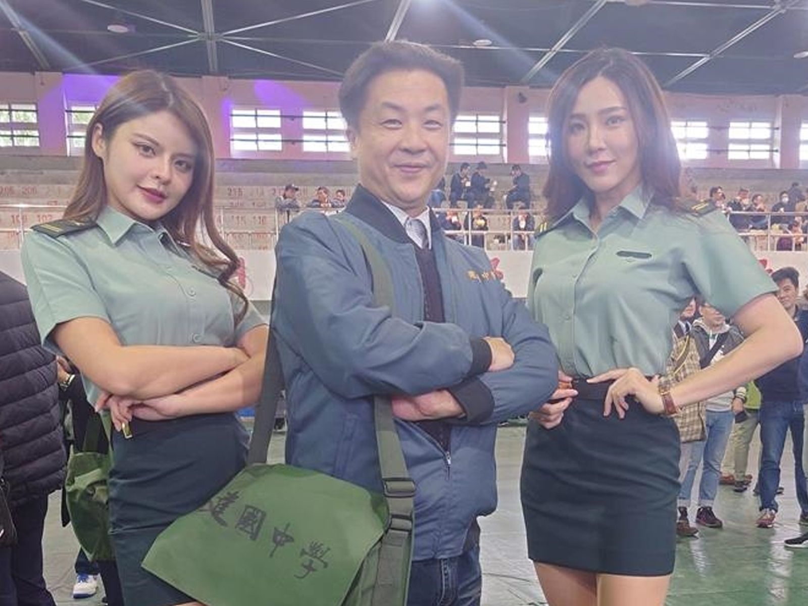 呂秋遠最近捲入私生子風波，人設崩毀。圖為他參加建中活動，翻攝自呂秋遠臉書