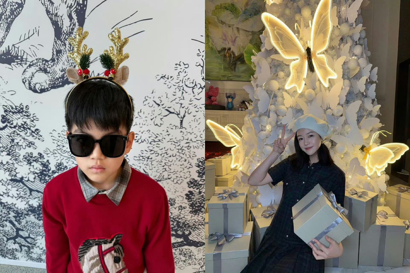 42歲陳妍希過單身聖誕!9歲兒被讚「陳曉翻版」 網狂刷:還是沈佳宜