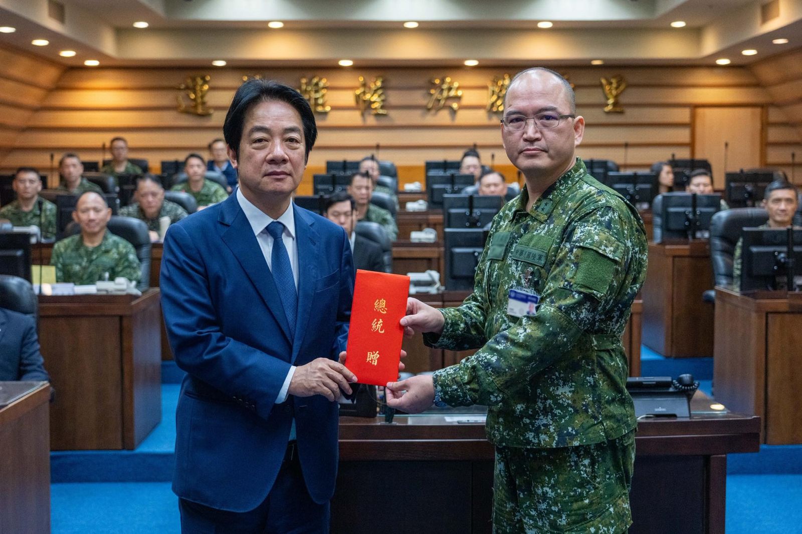 視察漢光42號兵推　賴清德：和平不靠一紙協議、盼朝野速審國防預算