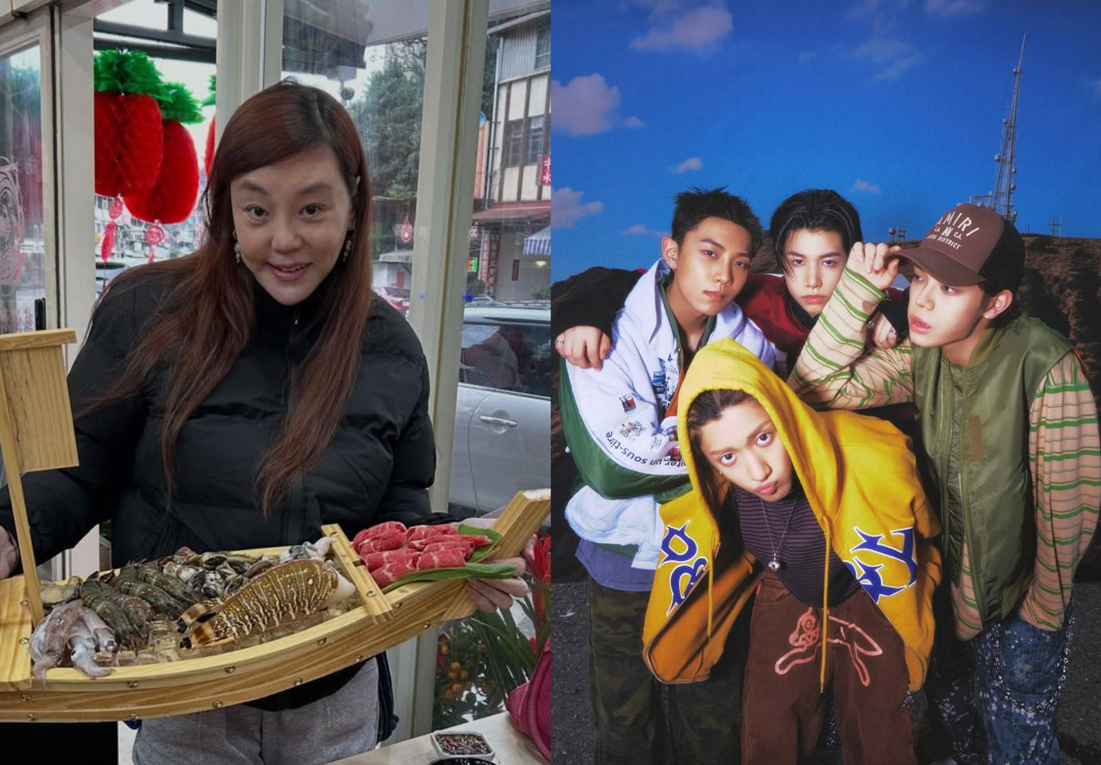 史上最違和同框!法拉利姐饒河夜市直播「LNGSHOT竟入鏡」 她傻問:龍蝦是誰