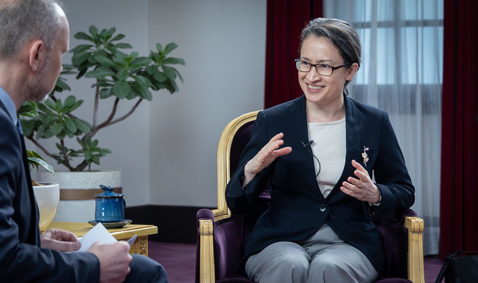 蕭美琴訪捷克遭中國駐外人員追車「險釀車禍」 總統府:強烈譴責不法行為