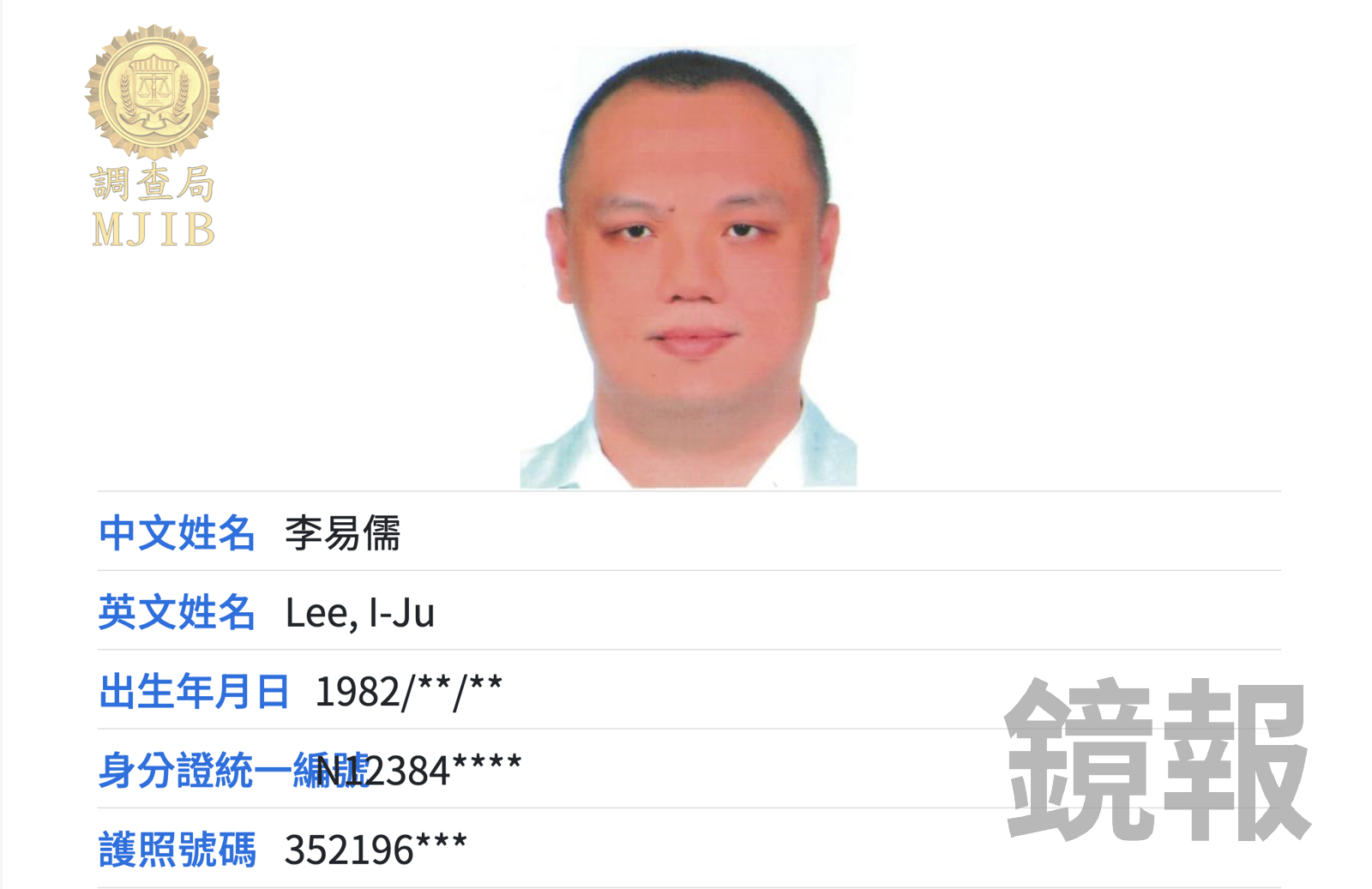 「神鬼美青」李易儒詐慈濟10.6億 調查局列外逃專刊全力追緝