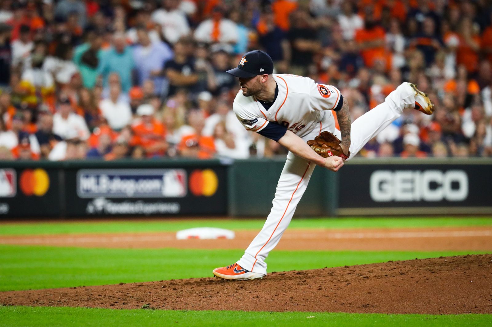 太空人奪冠功臣Pressly宣佈退休　季後賽14次救援史上第五