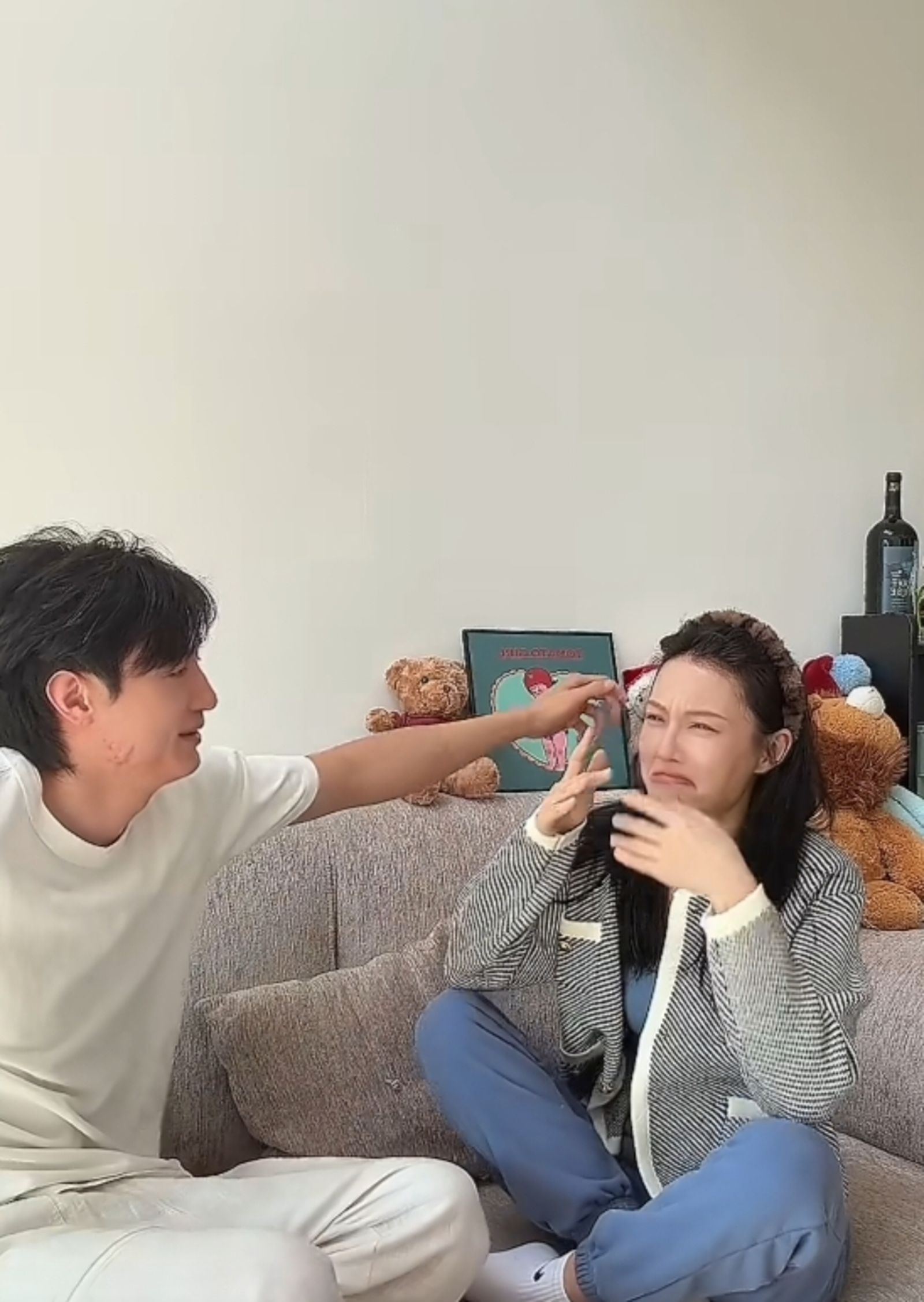 黃皓宣布將迎接二寶。翻攝黃皓微博