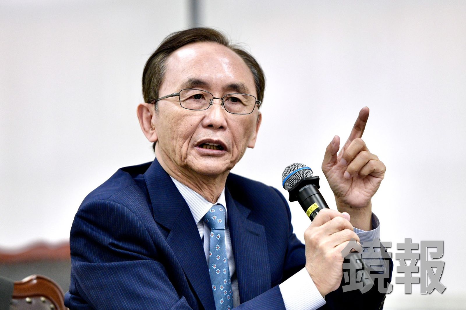 《美麗島電子報》董事長吳子嘉控訴,遭到民進黨新竹縣長參選人鄭朝方胞弟鄭朝名發文恐嚇。攝影李智為