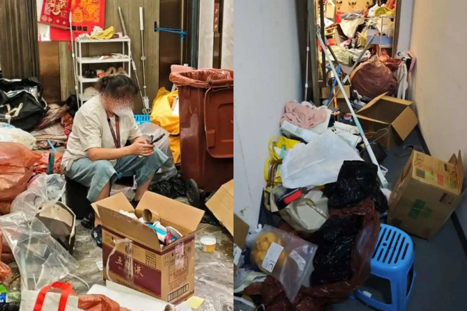 1.5億豪宅堆滿垃圾！獨居老婦「拾荒習慣」改不了　鄰居崩潰：有死老鼠