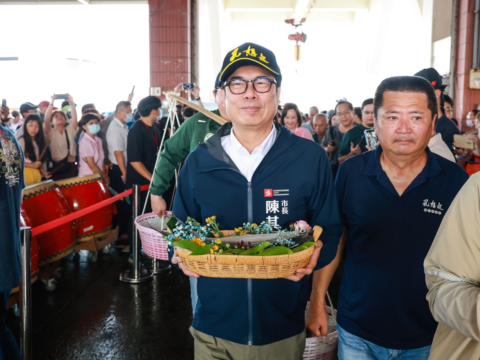 陳其邁8日上午出席活動時表示，許智傑也不錯，不要把許當塑膠。（圖／高雄市政府提供）