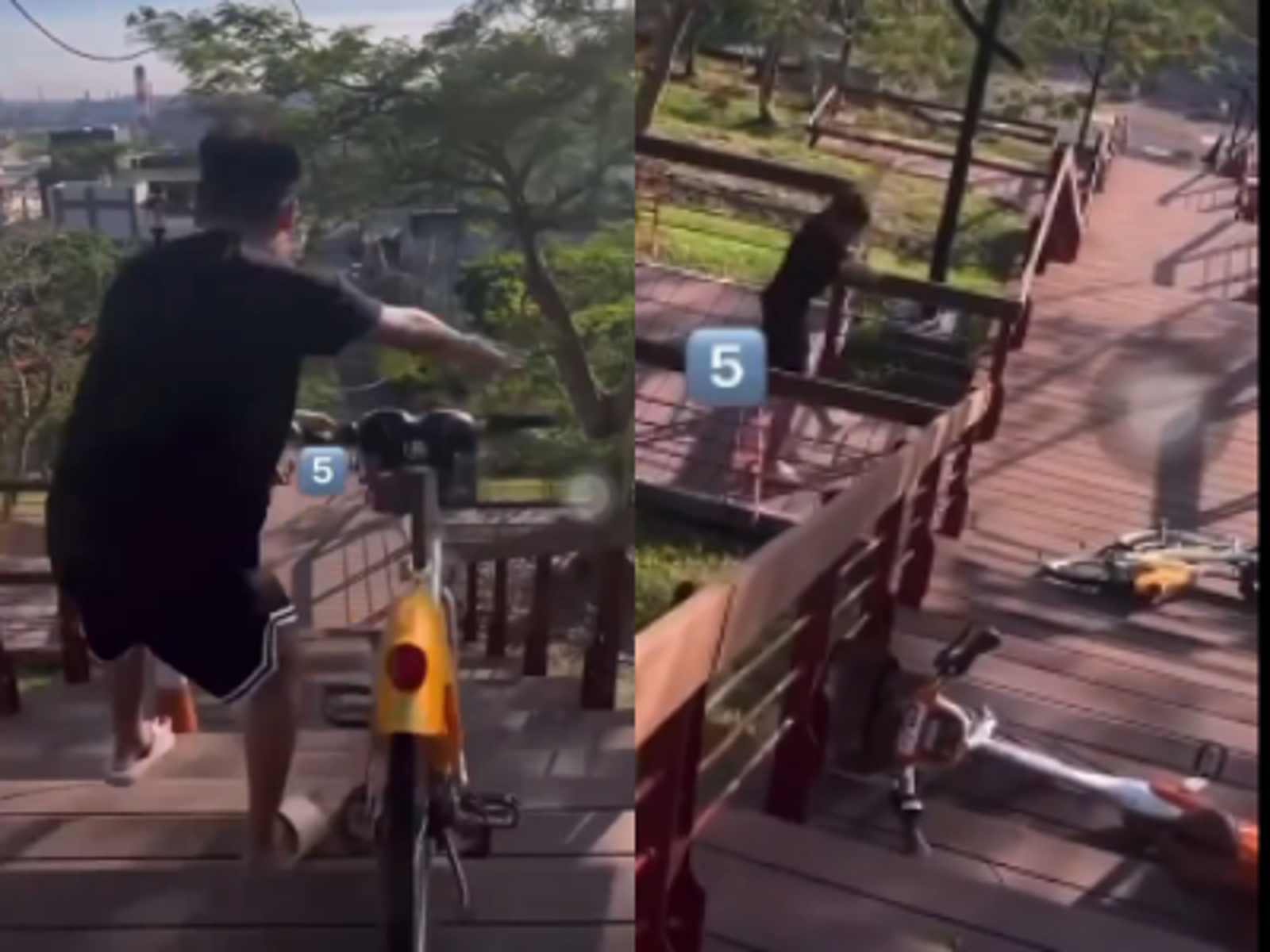 高雄2國中生「惡意摔YouBike 」影片曝光　網笑：現在屁孩會錄下證據還上傳