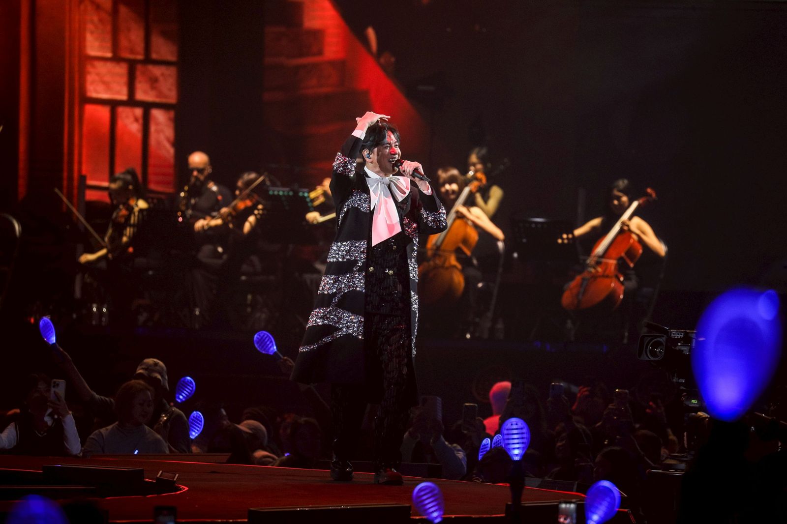 李聖傑26日首度在小巨蛋舉辦演唱會。鄒保祥攝