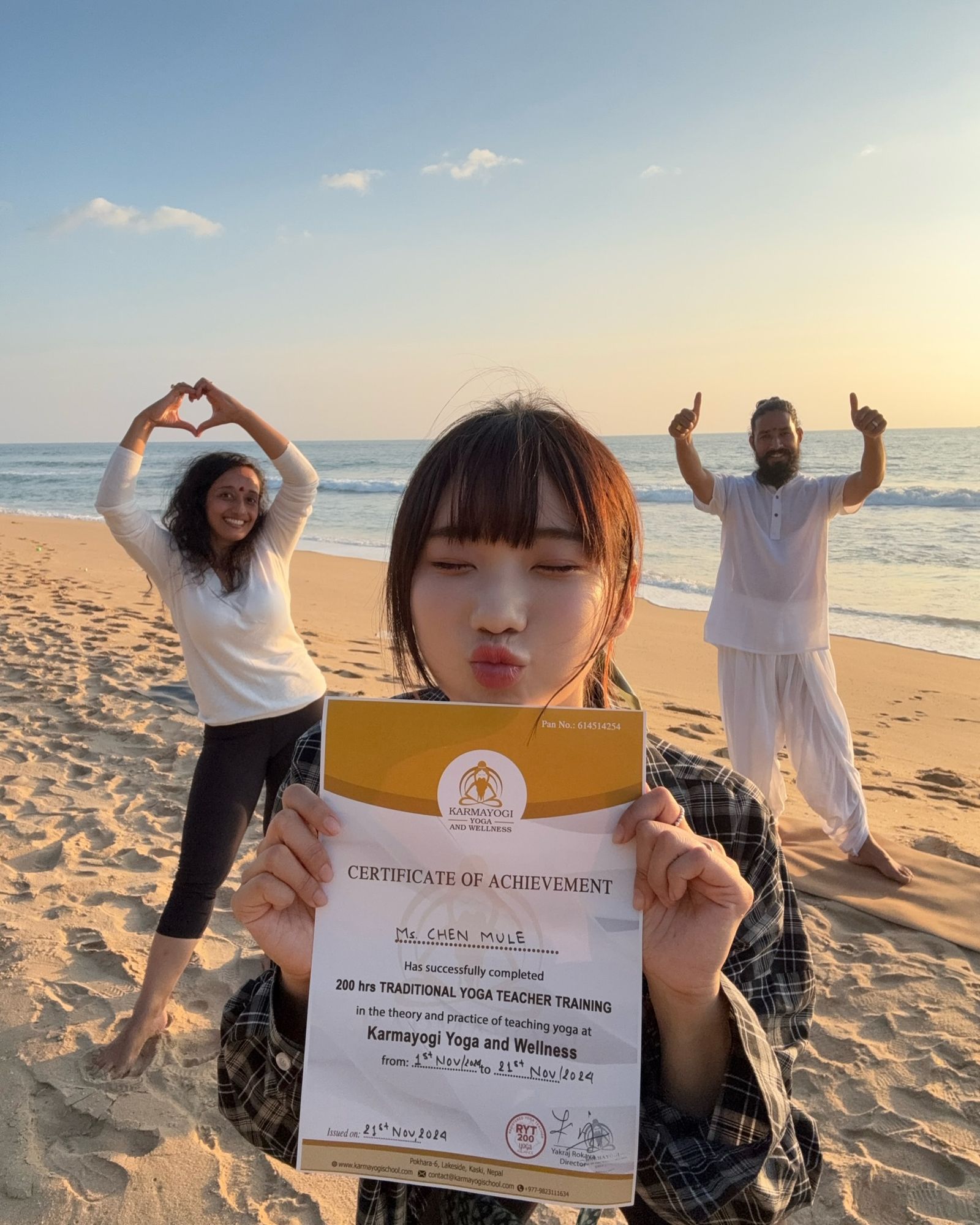 愛莉莎莎瑜伽課程很受歡迎。翻攝Instagram @goodalicia