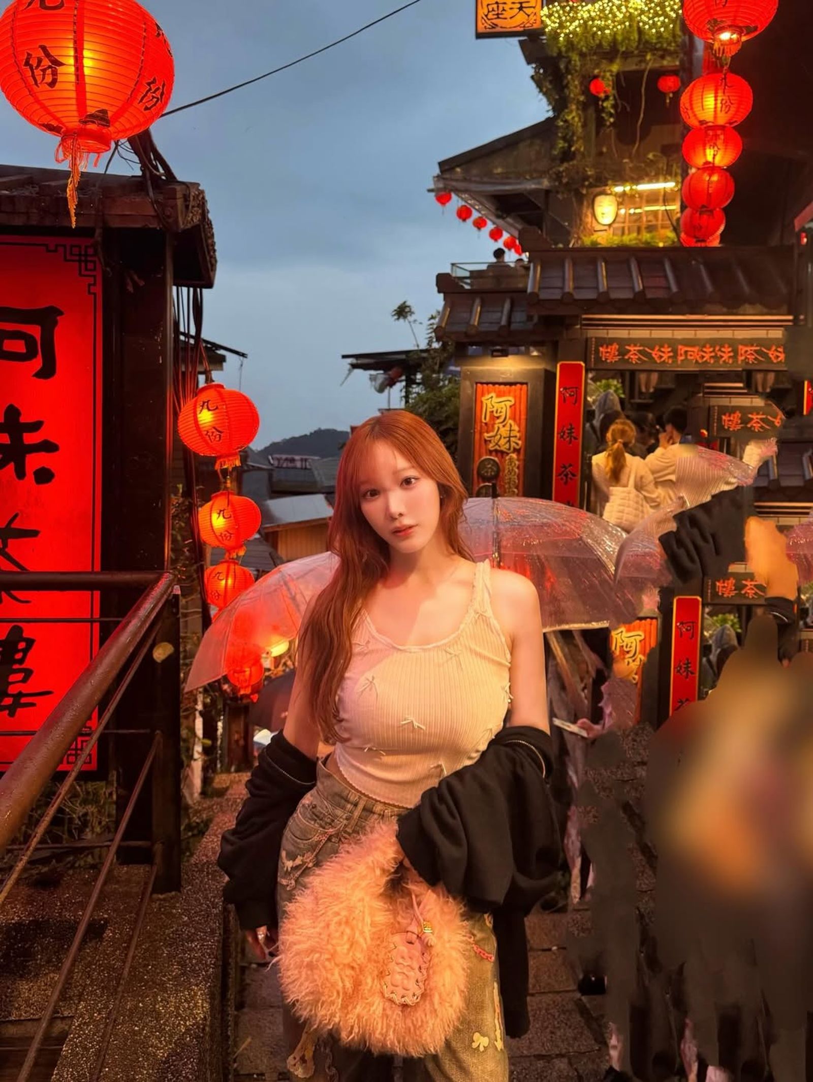 小宵虎南現蹤九份。翻攝IG@konankoyoiiii