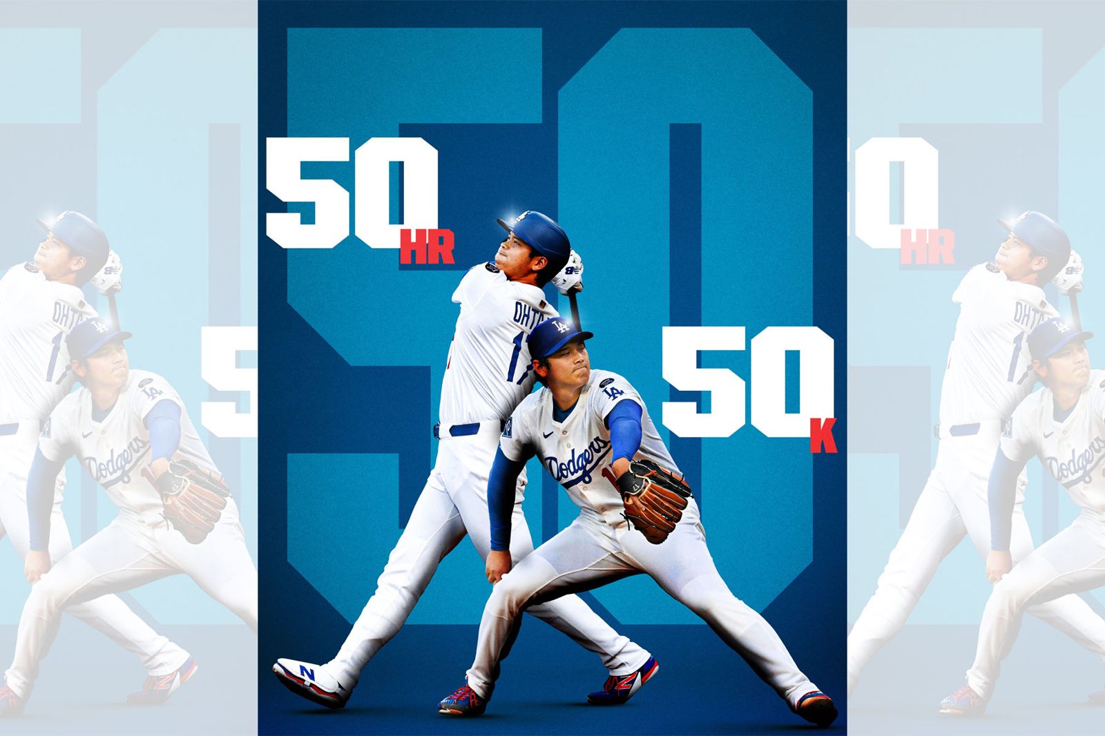 MLB/大谷翔平「單季50轟50K」史上首見 但道奇牛棚砸鍋留下遺憾