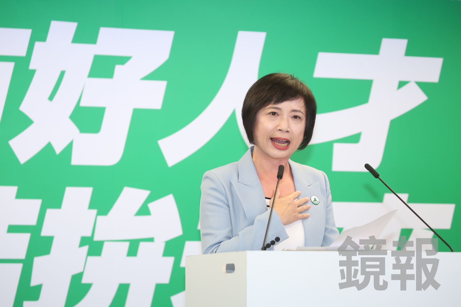 國民黨台中市長初選江啟臣勝出　對手何欣純：我早就做好準備