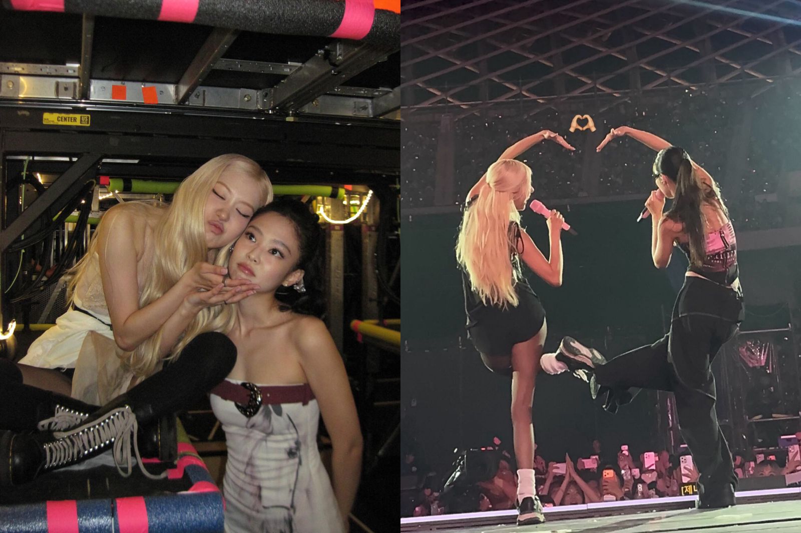 BLACKPINK降臨高雄世運改寫5大紀錄! Jennie、Rosé合體送愛心萌暈歌迷