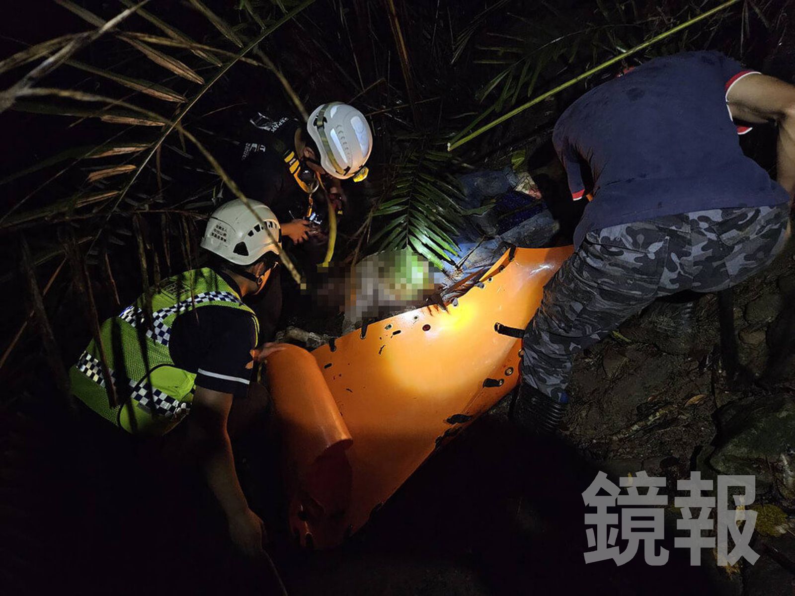 南投車輛墜谷　男遭拋飛斷頸亡